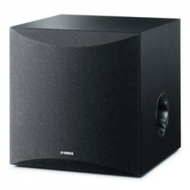 Subwoofer Ativo Yamaha NS-SW050 Bivolt Preto de 8" 100W na Girafa