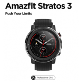 Smartwatch Xiaomi Amazfit Stratos 3 com GPS na Aliexpress