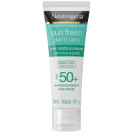 Protetor Solar Facial Neutrogena Sun Fresh Oily Skin Sem Cor Fps 70 - 40g na Amazon