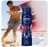 Desodorante NIVEA Antitranspirante Aerosol Dry Impact Promo 200ML na Amazon