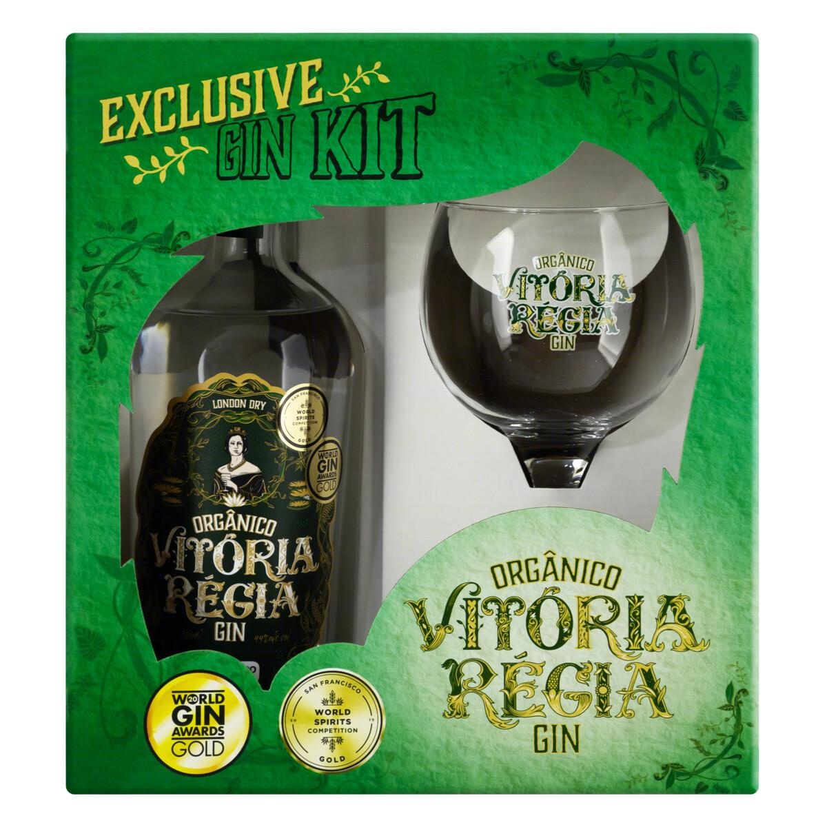 Gin Vitória Régia 750ml na Amazon