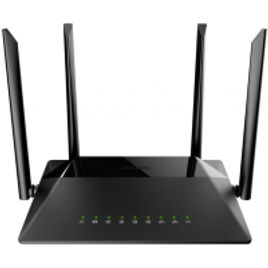 Roteador Wireless D-Link Gigabit-Ethernet AC 1200Mbps Dual Band 4 Antenas - DIR-842 na KaBuM!
