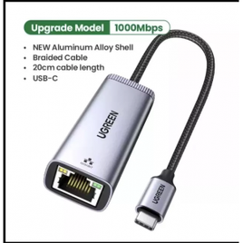 Adaptador Ethernet para USB Tipo C - Ugreen na Aliexpress