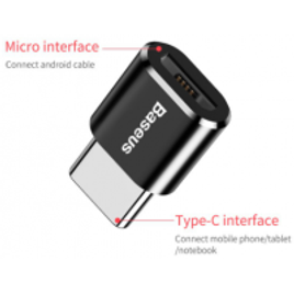 Adaptador de Tipo C para Micro USB Baseus na Shopee