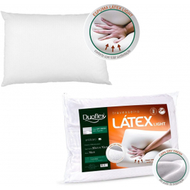 Travesseiro Latex Light Espuma 100% Poliuretano 50x70cm - Duoflex na Amazon