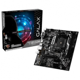 Placa Mãe GALAX B550M AMD AM4 M-ATX DDR4 M.2 PCIe 4.0 na KaBuM!