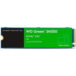 SSD WD Green SN350 1T M.2 2280 PCIe NVMe Leitura: 3200MB/s Gravação: 900MB/s Verde - WDS100T3G0C na KaBuM!
