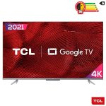 Smart TV TCL LED Ultra HD 4K 65″ Google TV com Google Assistant, Borda Ultrafina e Wi-Fi – 65P725 na Fastshop