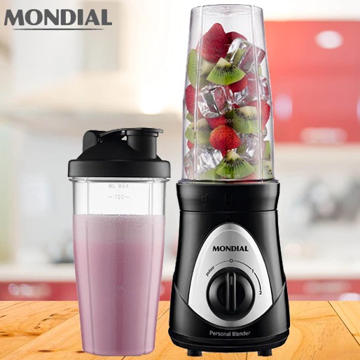 Personal Blender Mondial, 127V, Preto/Cinza – DG-01 na Amazon