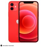 iPhone 12 Mini Apple (128GB) PRODUCT(RED) Tela 5,4″ Câmera Traseira Dupla 12MP + 12MP iOS na Sou Barato