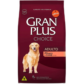 Ração Guabi GranPlus Choice Cães Adultos Frango Carne 15kg na Amazon