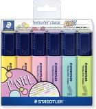 Marcador de Texto, Staedtler, Textsurfer Classic, 6 Cores Pastel na Amazon