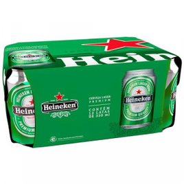 12 Unidades Cerveja Heineken Pilsen - 350ml na Casas Bahia