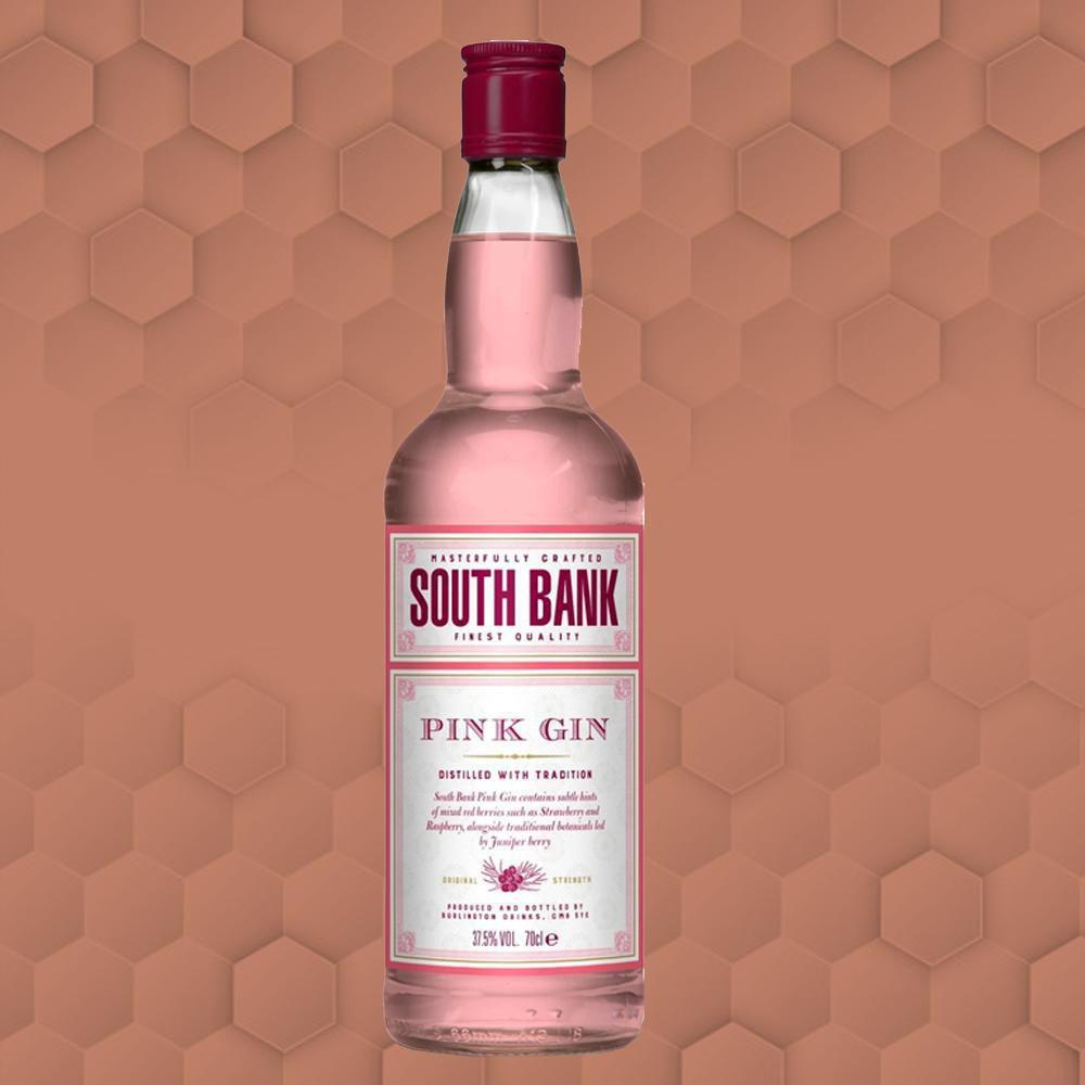 Gin South Bank Pink 700ml na Casas Bahia
