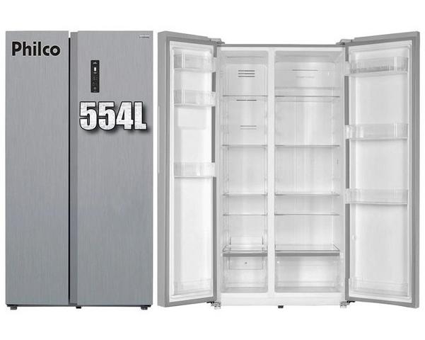 Geladeira/Refrigerador Philco Frost Free – Side by Side 554L PRF600I na Magazine Luiza
