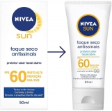 Protetor Solar Facial NIVEA SUN FPS60 50ml na Amazon