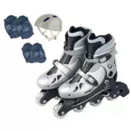 Kit Patins Ajustável Aces Fenix 38-41 AD01 na Casas Bahia