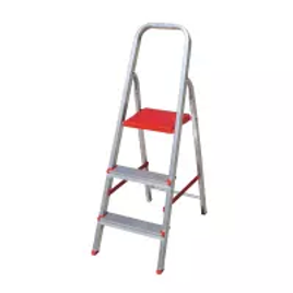 Escada Dobrável em Alumínio 3 Degraus ESC0062 - Botafogo na Magazine Luiza