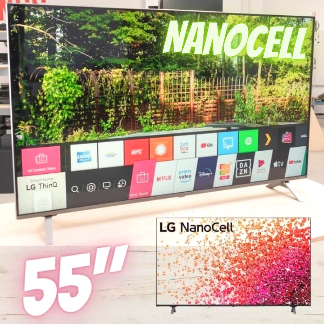 Smart TV 55″ LG 4K NanoCell 55NANO75 3x HDMI 2.0, Inteligência Artificial ThinQAI, Smart Magic, Google Alexa – 2021 na Casas Bahia