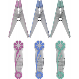 2 Pacotes de Prendedor de roupas Daisy Emborrachado 10 Peças cada - Flash Limp na Amazon