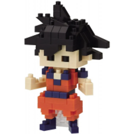 Bloco de Montar Nanoblock Dragon Ball Z Goku 110 peças Mattel - HDR03 na Ri Happy