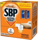 Repelente Elétrico Líquido SBP 45 Noites Novo Aparelho + Refil na Amazon