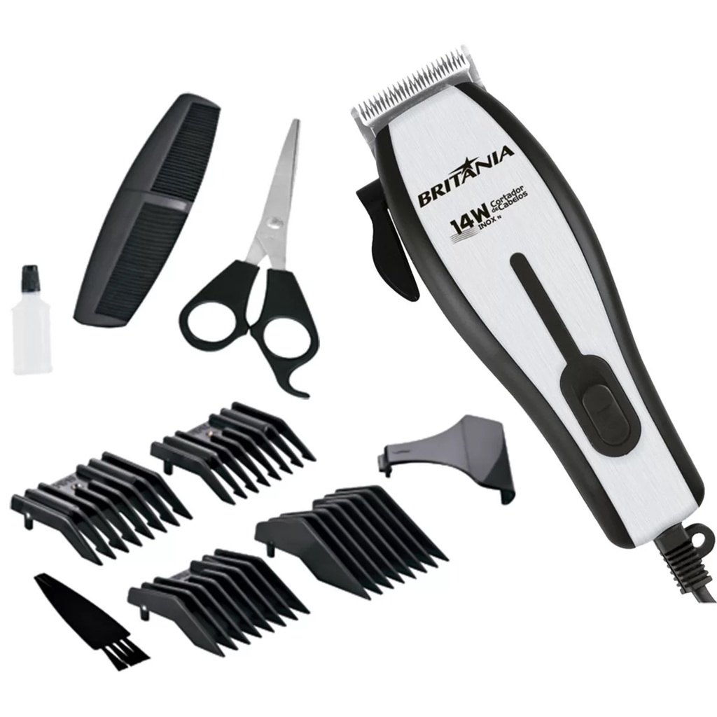 Cortador De Cabelos 14w Inox N 127v na Amazon