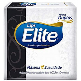 Guardanapos de papel Elite Premium Folha Dupla - 50 unidades na Amazon