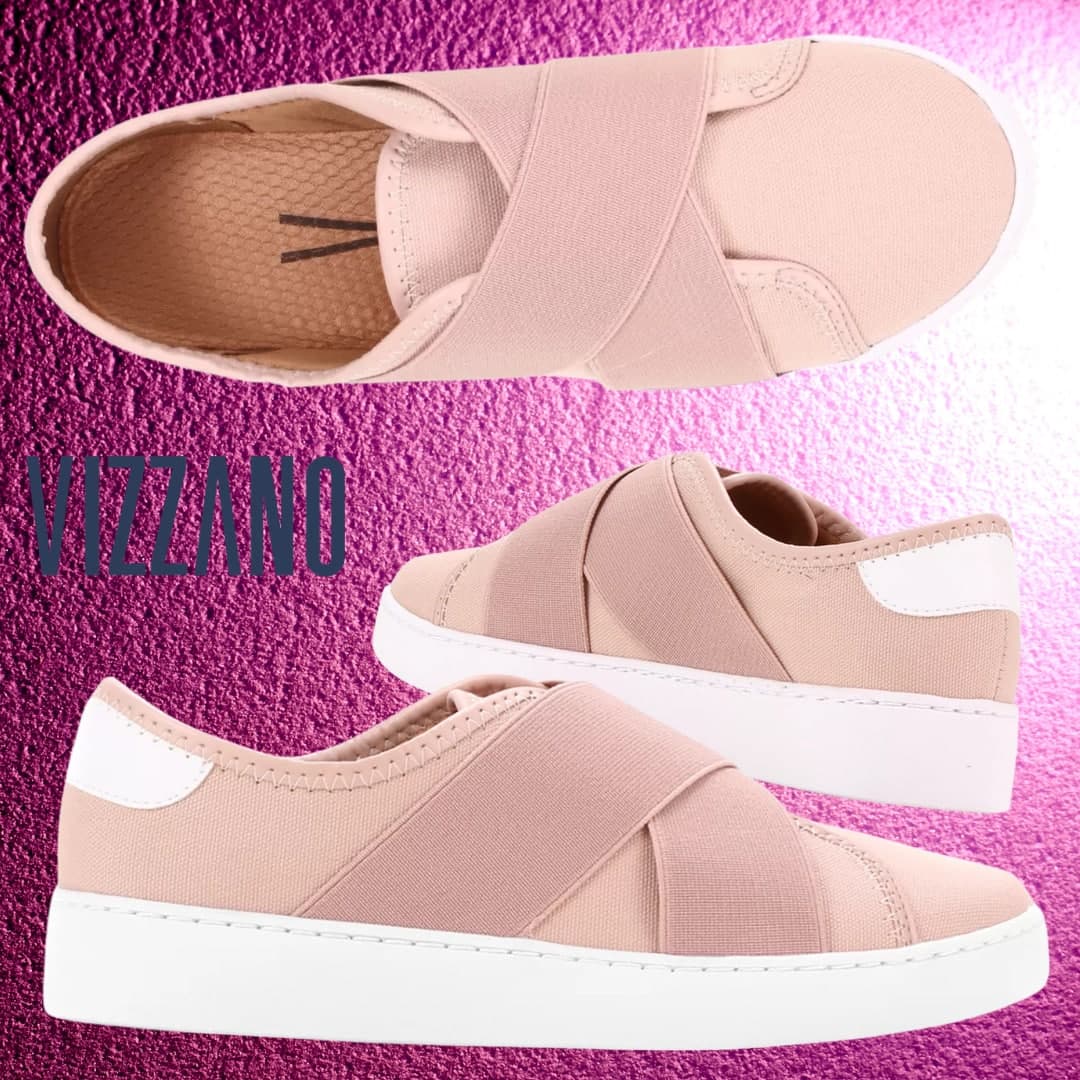 Tênis Slip On Vizzano Elástico Feminino na Magazine Luiza