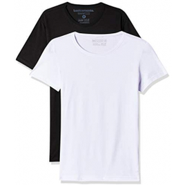 Kit 2 Camisetas Femininas Básica Basicamente na Amazon