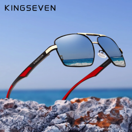 Óculos de Sol Polarizado Kingseven UV400 58mm na Aliexpress