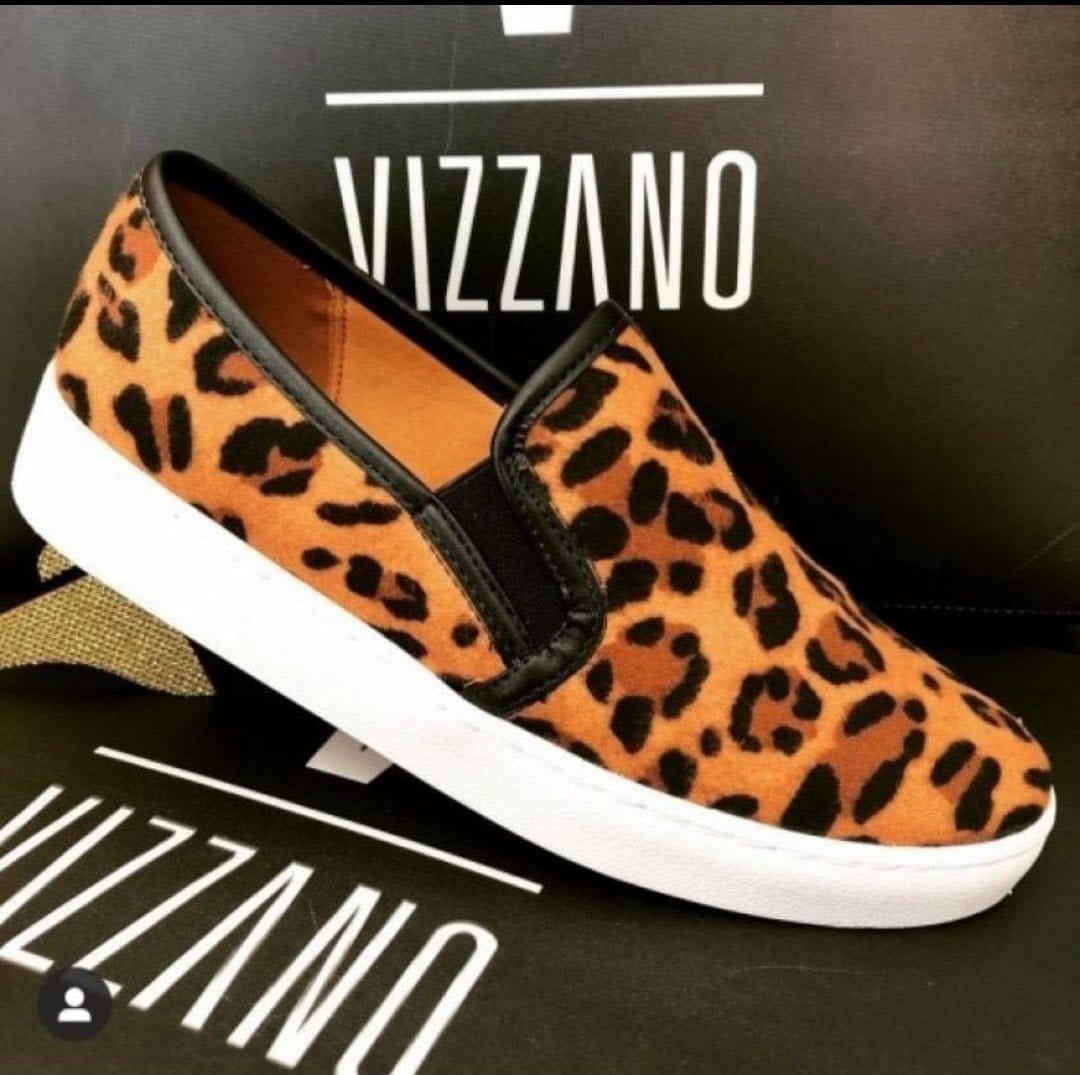 Slip On Vizzano Onça na Dafiti