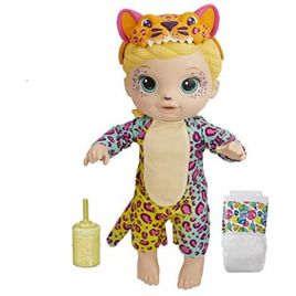 Brinquedo Boneca Baby Alive que Bebe e Faz Xixi Rainbow Wildcats Leopardo F1231 - Hasbro na Amazon