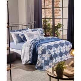 Jogo de Cama King 180 Fios Macramê Santista 4 Peças na Marisa