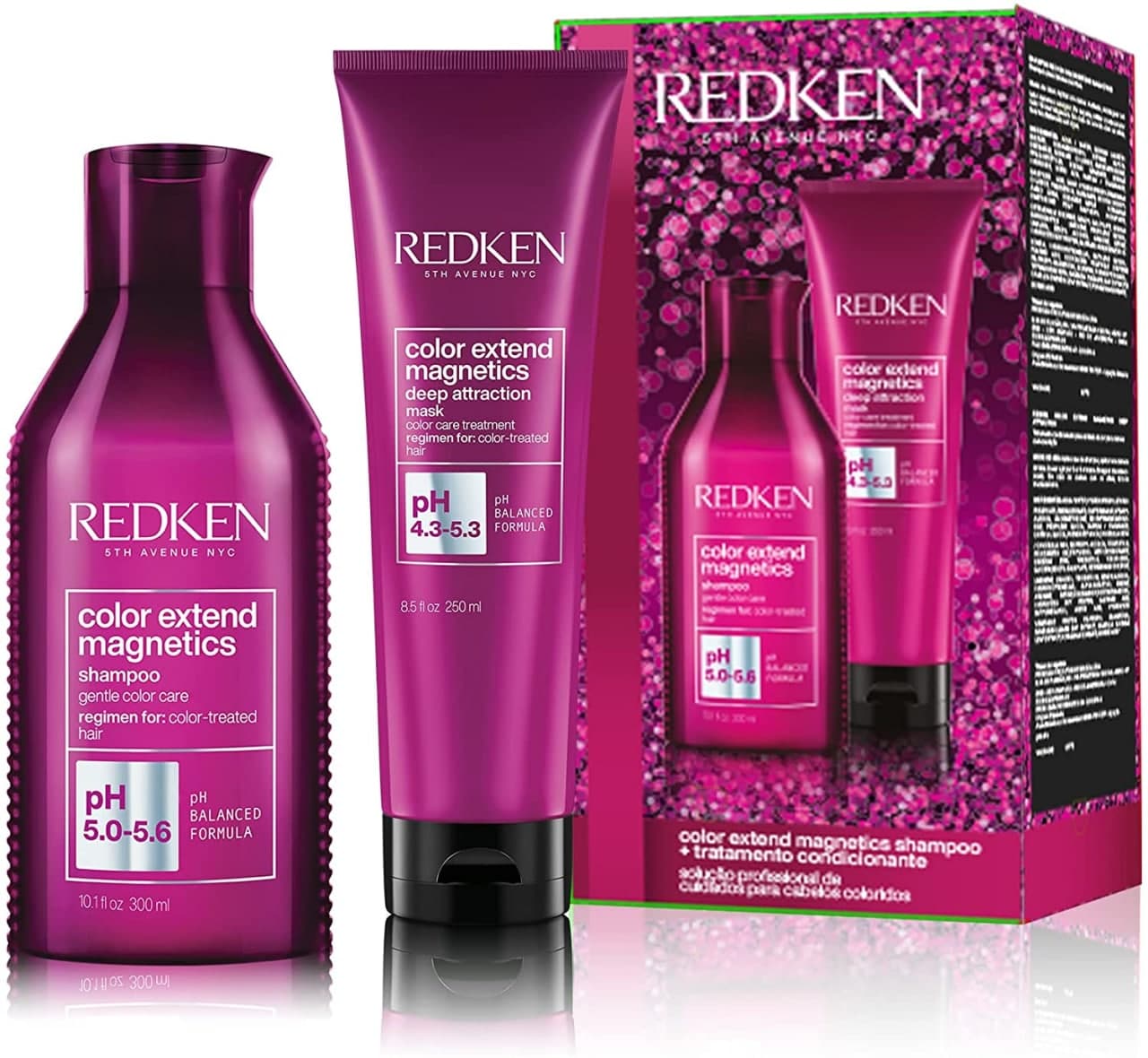 REDKEN Kit Color Extend Magnetics- Shampoo e Máscara na Amazon