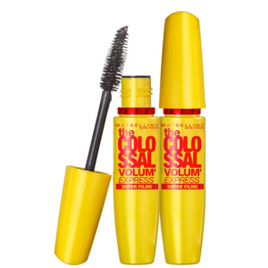 Kit Maybelline The Colossal Volum'Express Super Filme Double - Máscaras para Cílios 2x9,2ml na Americanas