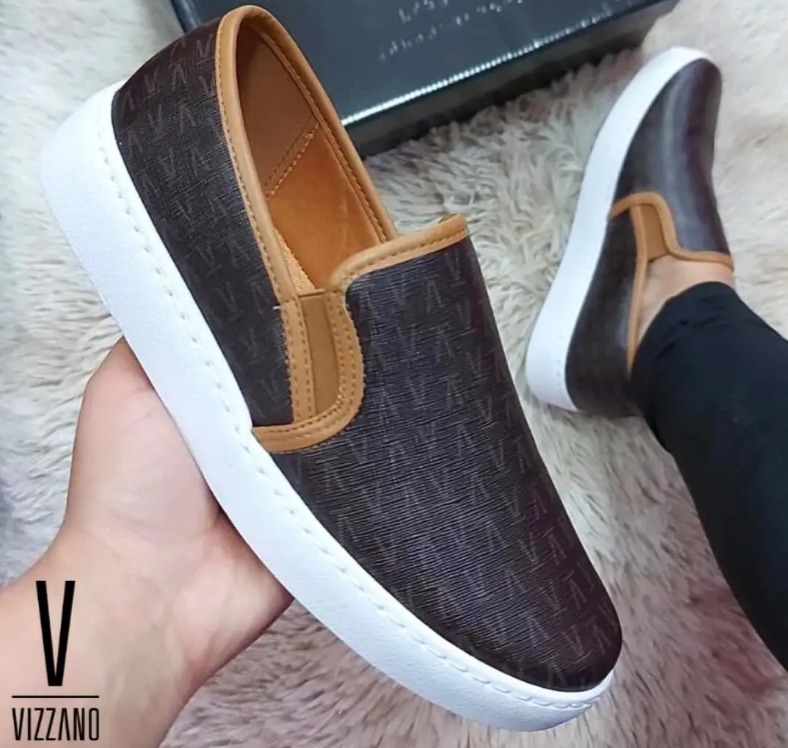 Slip On Vizzano Estampado Feminino na Magazine Luiza