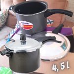 Panela de Pressão Rochedo Rochedo Turbo Top Cinza texturizado na Amazon