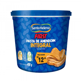 Pasta de Amendoim integral 450g na Santa Helena - Produtos à base de Amendoim