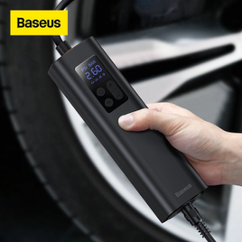 Compressor de Ar Baseus Portátil 12V Digital na Aliexpress