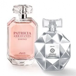 Kit Patricia Essence e Eliana Diamante Desodorantes Colônias Femininas Jequiti na Baú Jequiti