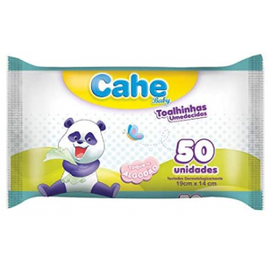 3 Unidades Toalhinhas Umedecidas Cahe Baby 50 Unidade na Amazon