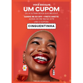 Ganhe R$50 de Desconto + Frete Grátis em Compras Acima R$159 na Quem Disse Berenice