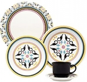 Aparelho de Jantar e Chá 20 Peças Oxford Daily Floreal Luiza Multicor na Amazon