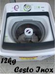 Lavadora de Roupas Consul 12kg Cesto Inox – 16 Programas de Lavagem Branca CWH12 ABANA na Magazine Luiza