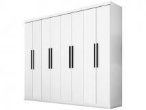 Guarda-roupa Casal 8 Portas 4 Gavetas Araplac – Porto Branco na Magazine Luiza