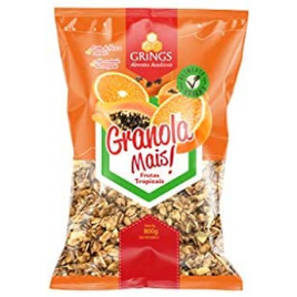 2 Unidades - Granola Mais 800g Maça e Coco Grings na Amazon