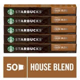 Kit de Cafés Starbucks House Blend Lungo by Nespresso – 50 capsulas na Casas Bahia
