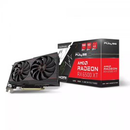 Placa de Vídeo Sapphire Pulse Radeon RX 6500 XT Gaming OC 4GB GDDR6 FSR Ray Tracing - 11314-01-20G na Terabyte Shop