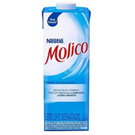 2 Unidades Leite Desnatado Molico 1L na Amazon